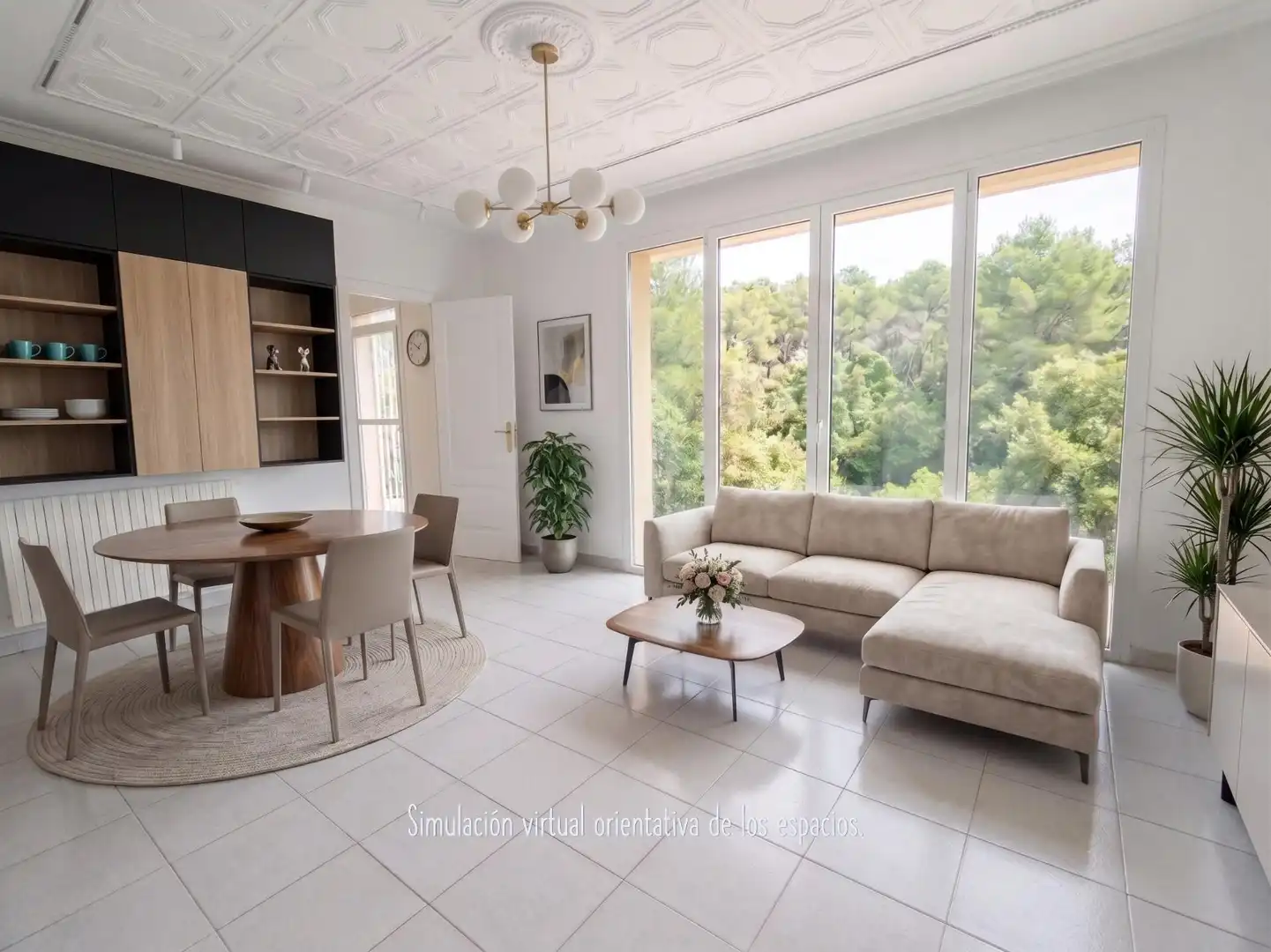 Sala de estar de Casa o chalet en venta en Ourense Capital  con Calefacción, Jardín privado y Terraza