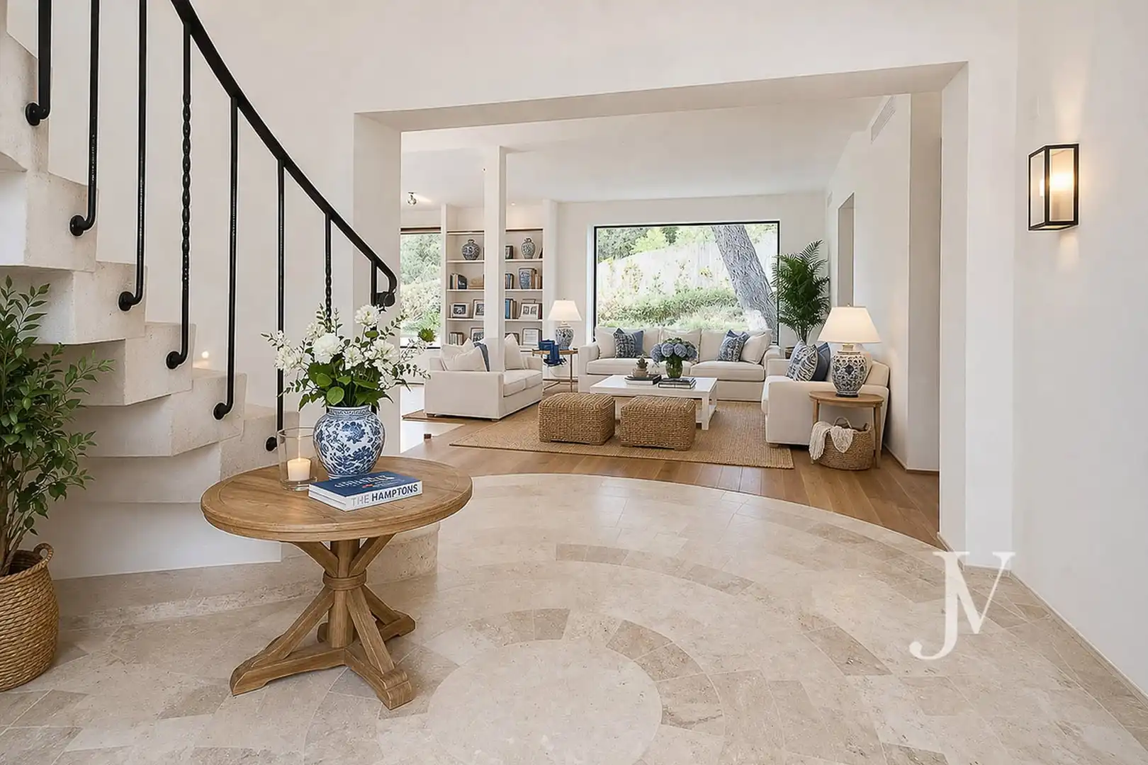 Sala d'estar de Casa o xalet de lloguer en Madrid amb Aire condicionat, Calefacció i Jardí privat