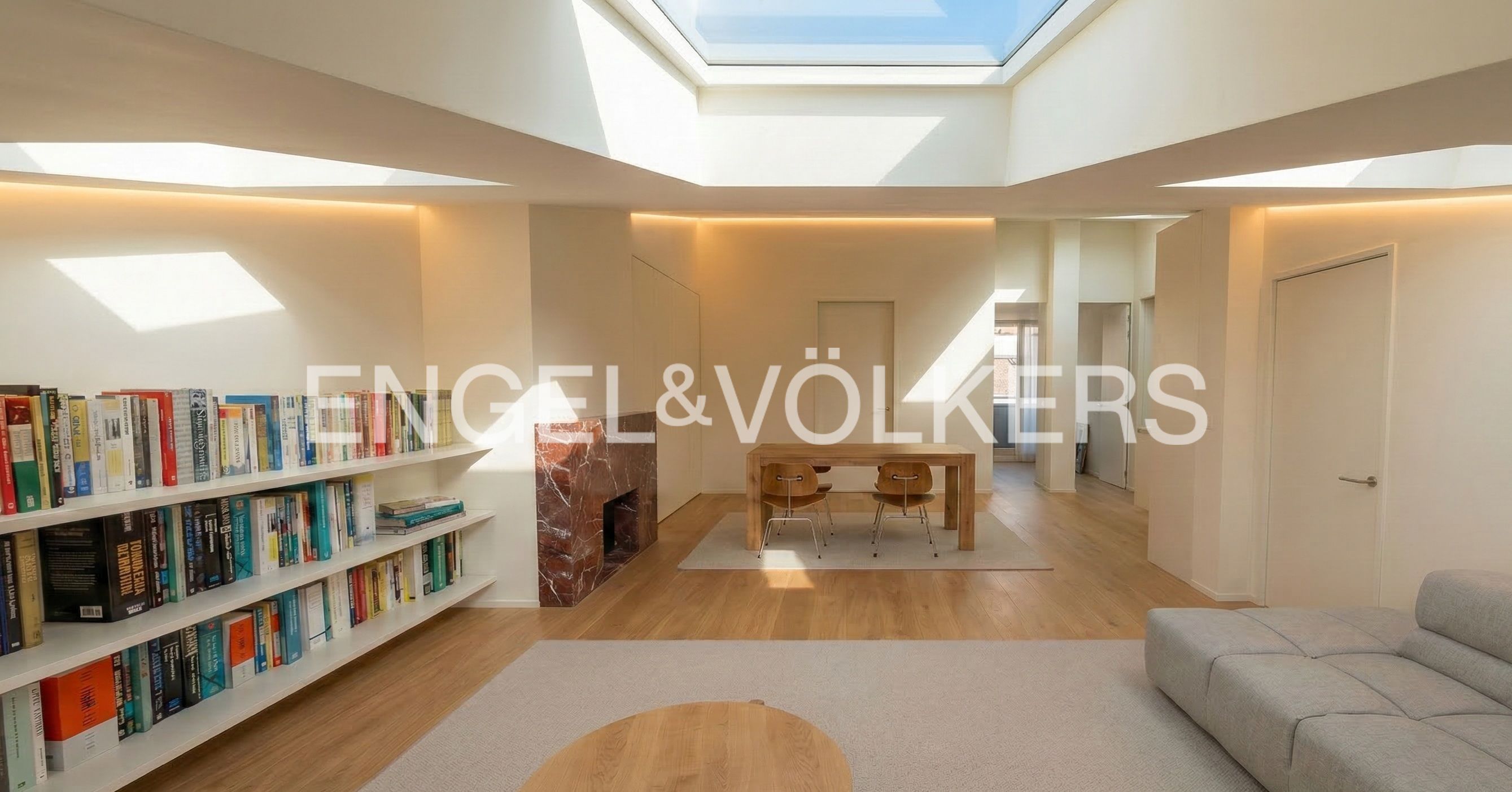 Sala de estar de Ático en venta en  Madrid Capital con Aire acondicionado y Calefacción