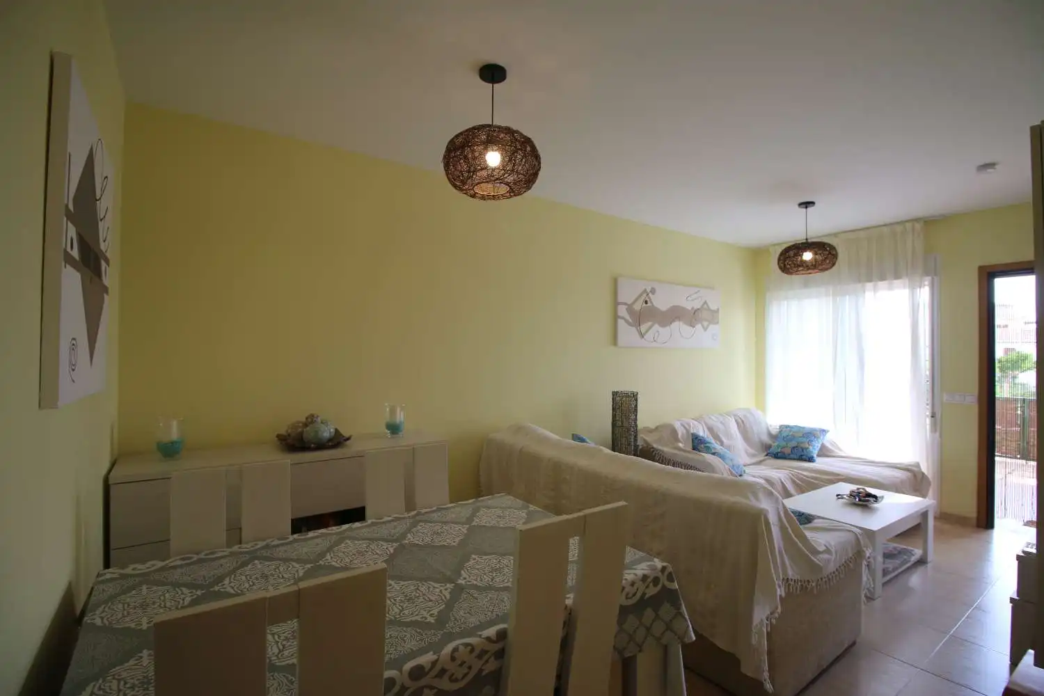 Dormitori de Apartament de lloguer en Vera amb Aire condicionat, Calefacció i Terrassa