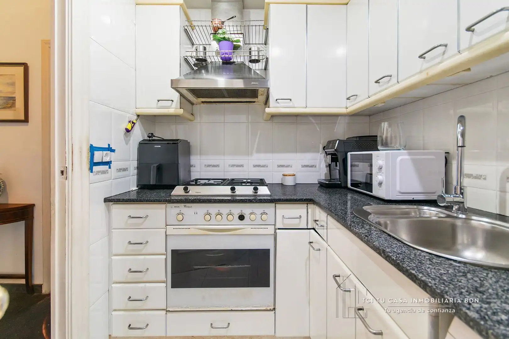 Cocina de Piso en venta en Badalona con Amueblado