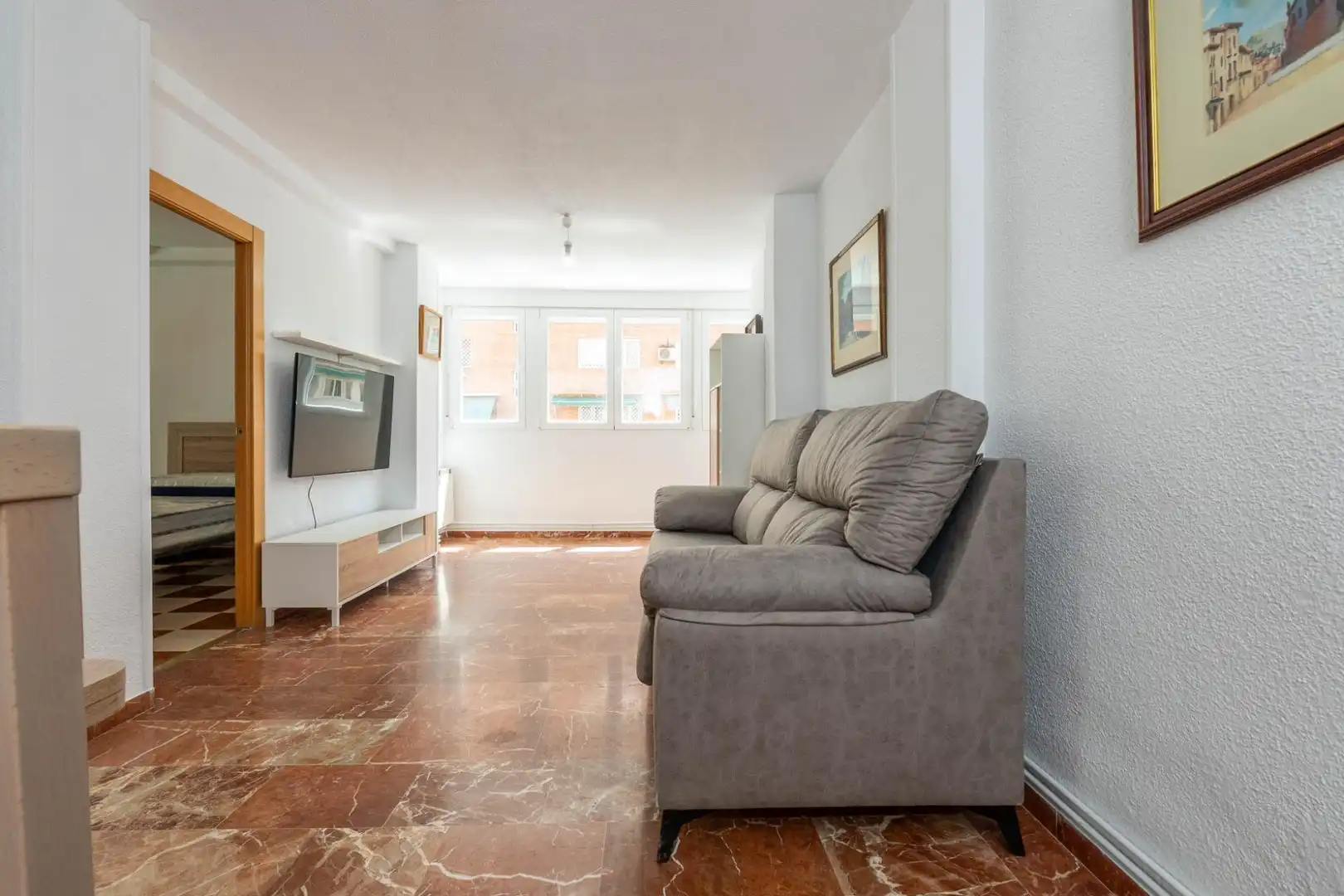 Wohnzimmer von Wohnung zur Miete in Granada mit Heizung und Möbliert