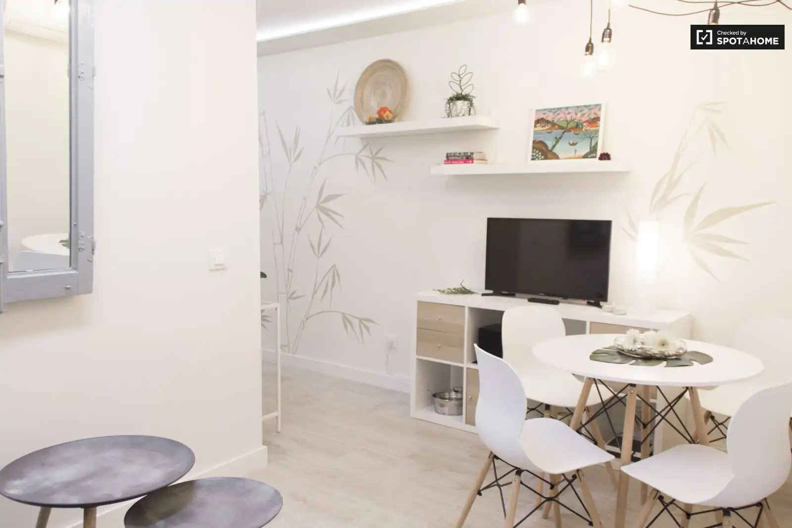 Sala d'estar de Apartament per a compartir en Madrid amb Aire condicionat, Calefacció i Terrassa