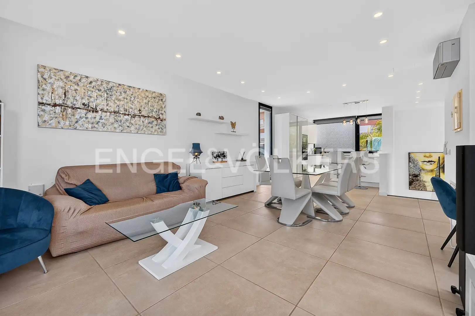 Living room of Houses for sale in Adeje  with Air Conditioner, Terrace and Swimming Pool