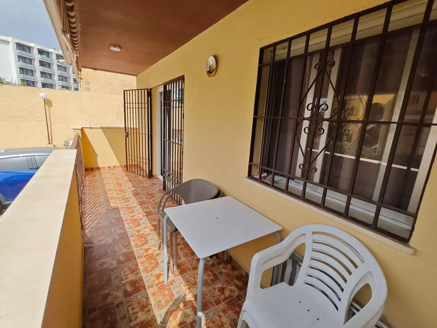 Terrasse von Wohnungen zur Miete in Benalmádena mit Terrasse, Möbliert und Gemeinschaftspool