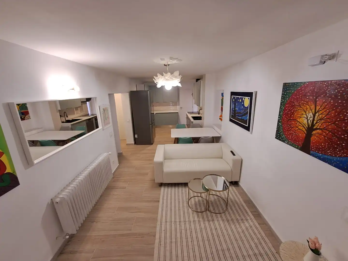 Living room of Flat for share in Fuenlabrada  with Heating, Furnished and Oven