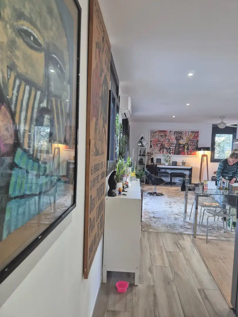 Sala d'estar de Casa o xalet en venda en Lloret de Mar amb Aire condicionat i Calefacció