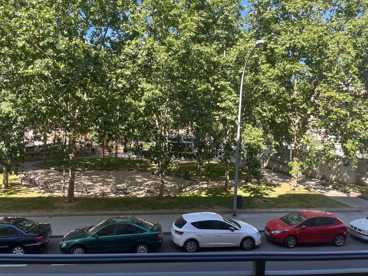 Vista exterior de Piso en venta en Salamanca con Calefacción, Parquet y Amueblado