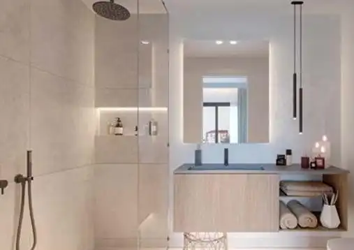 Bany de Apartament en venda en Málaga amb Aire condicionat, Calefacció i Jardí privat