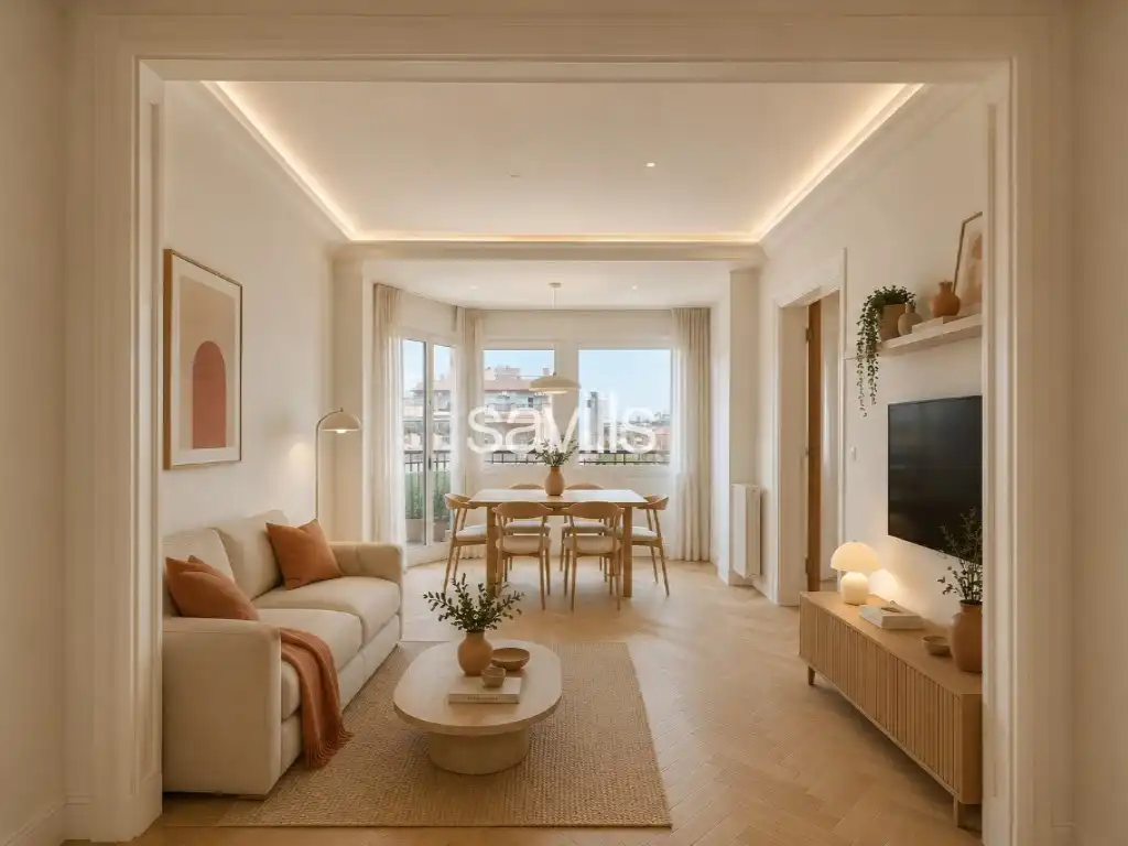 Apartament amb terrassa en venda a Eixample