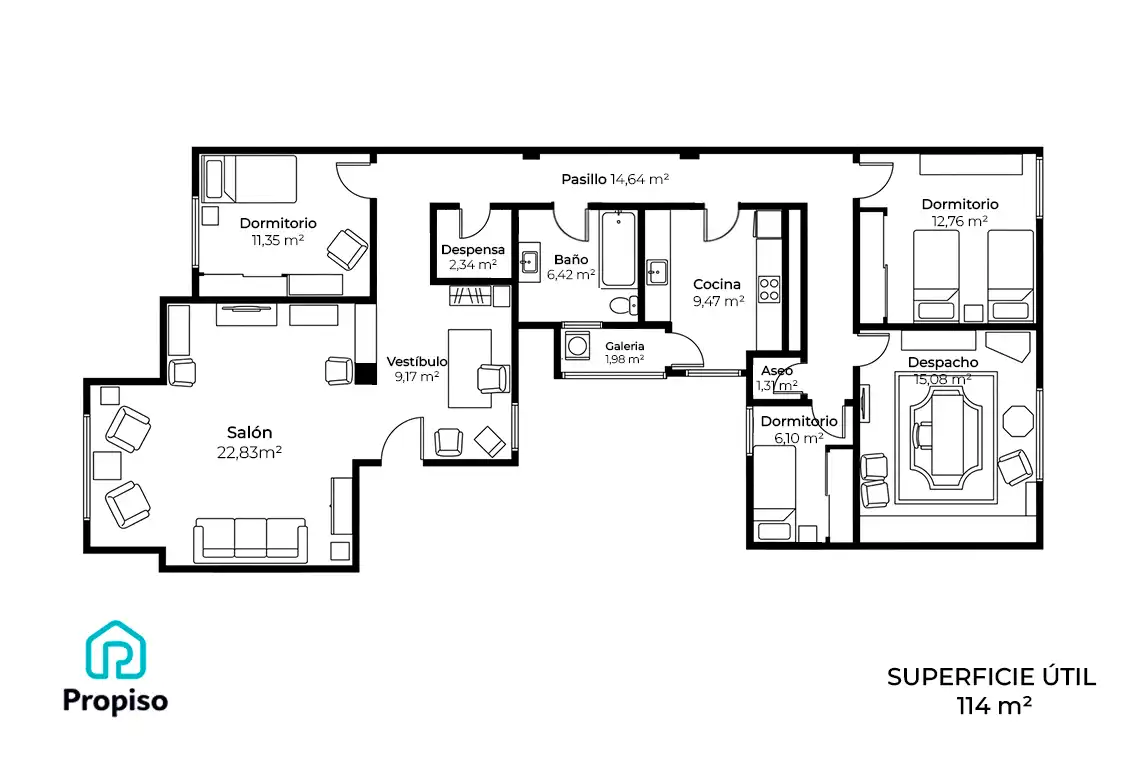 Wohnung mit Aufzug zum Verkauf in calle laguna de rins 3, zaragoza, imagen 2