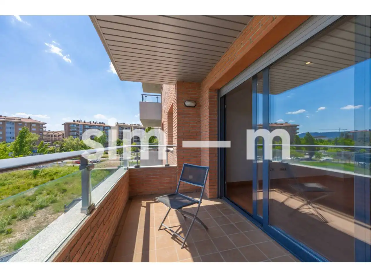 Balcony of Flat for sale in Vic  with Heating, Parquet flooring and Terrace