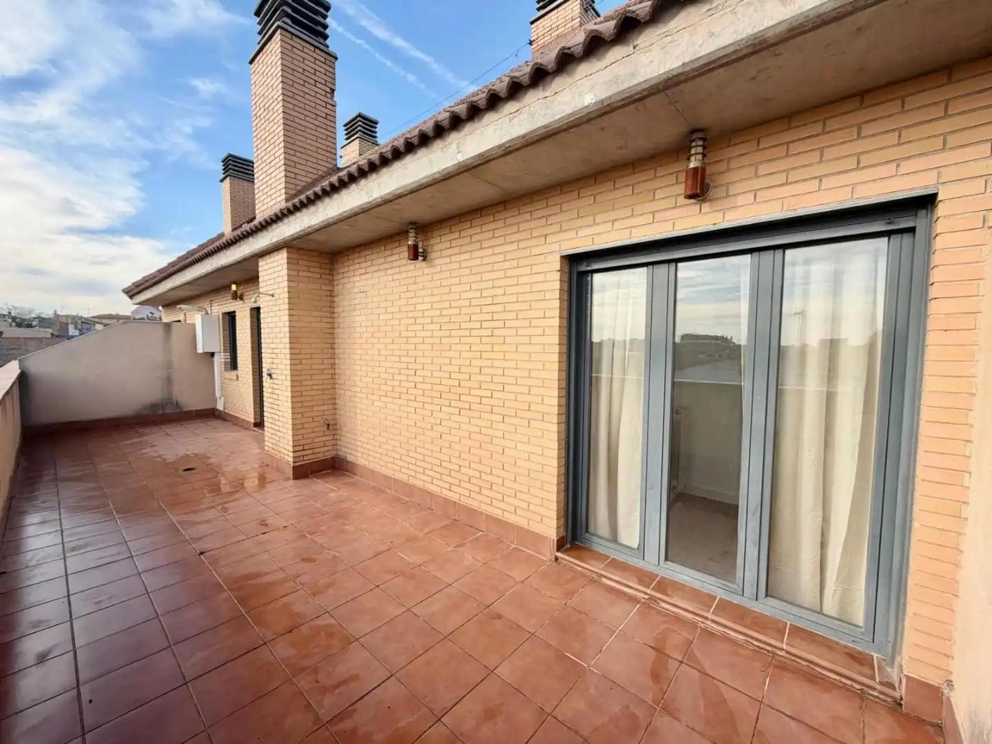 Terraza de Piso en venta en Villanueva de Gállego con Terraza, Trastero y Amueblado