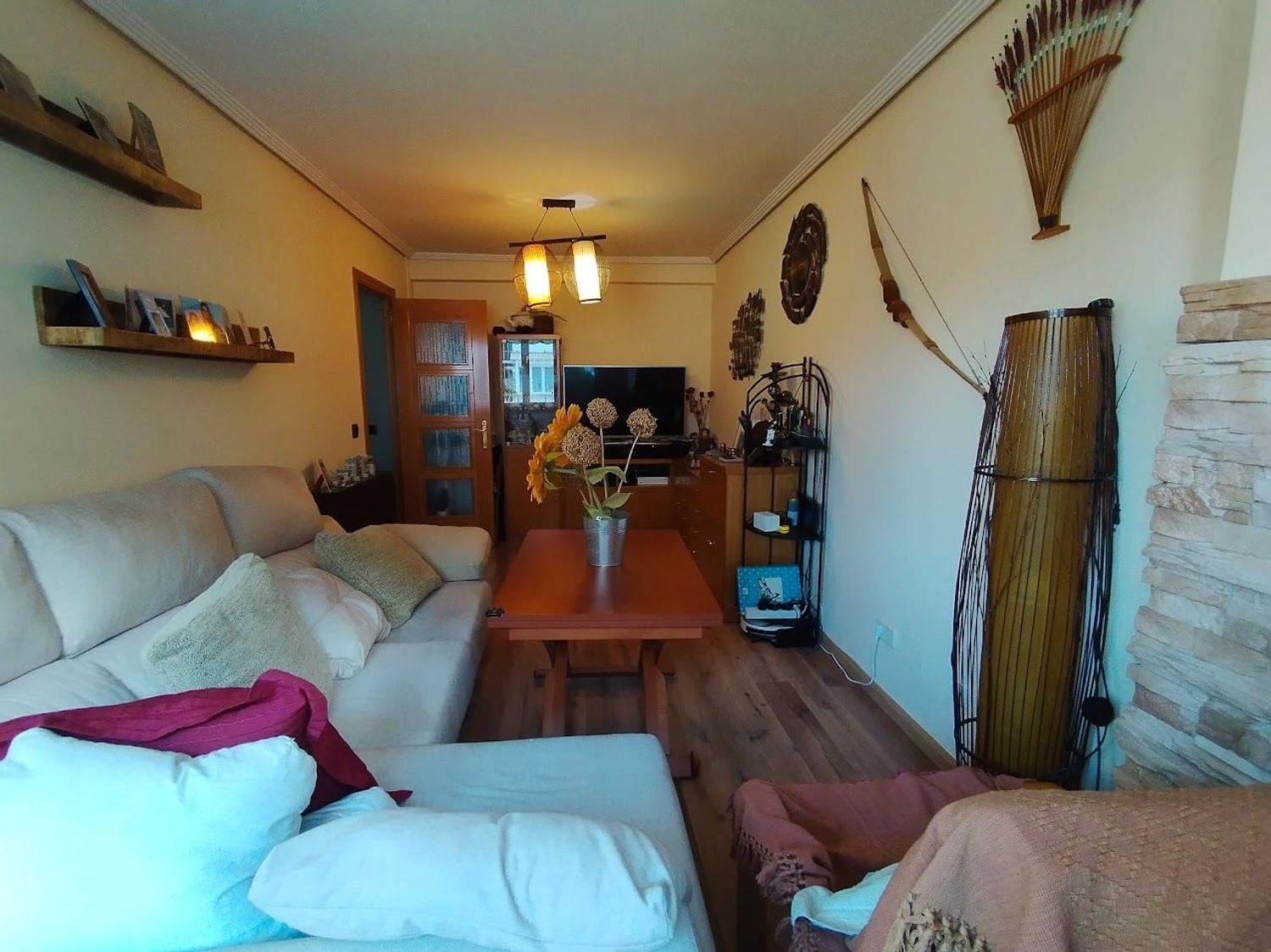 Living room of Flat for sale in  Madrid Capital  with Air Conditioner, Heating and Terrace