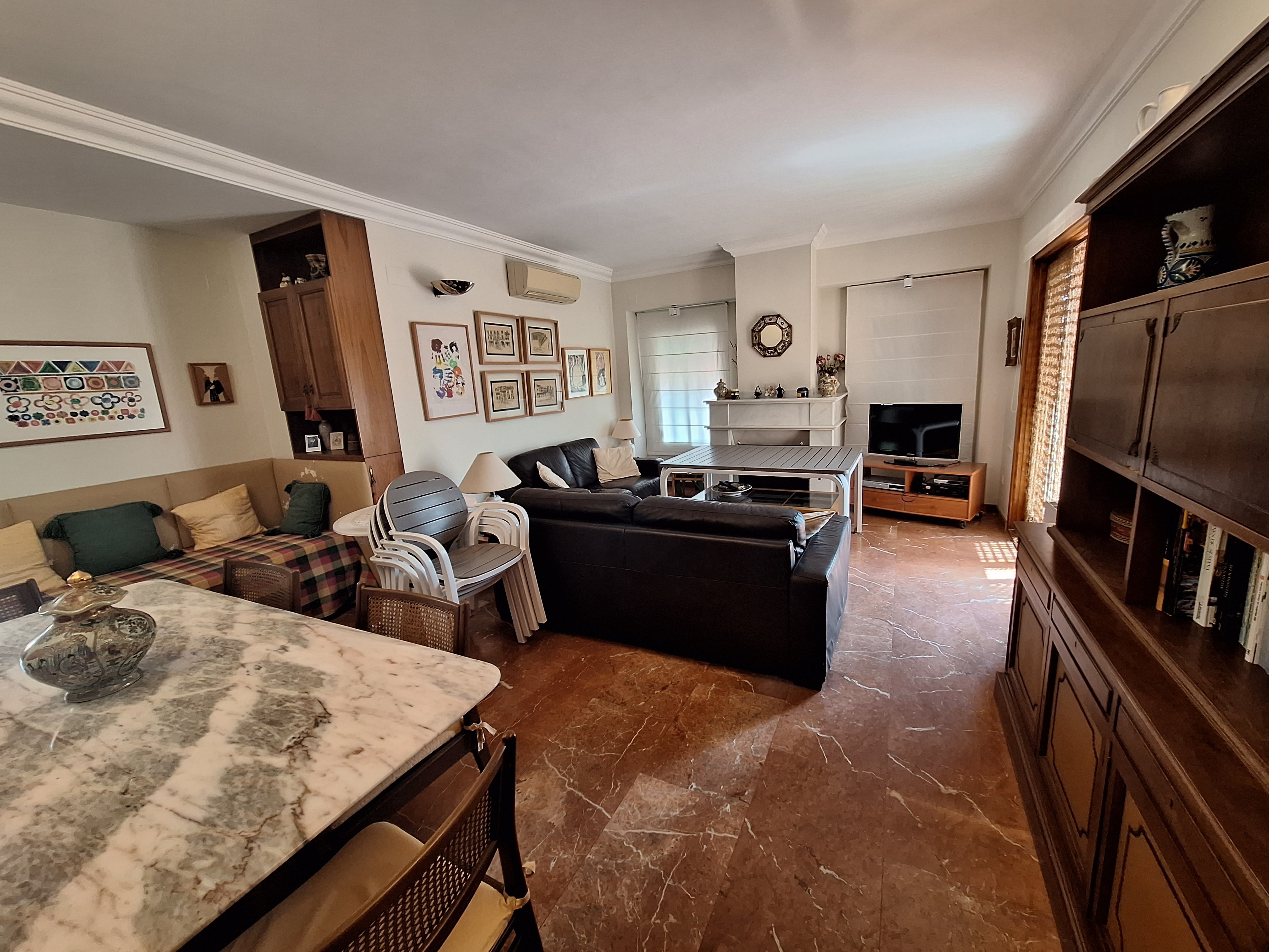 Sala de estar de Casa o chalet en venta en Cullera con Aire acondicionado, Jardín privado y Terraza