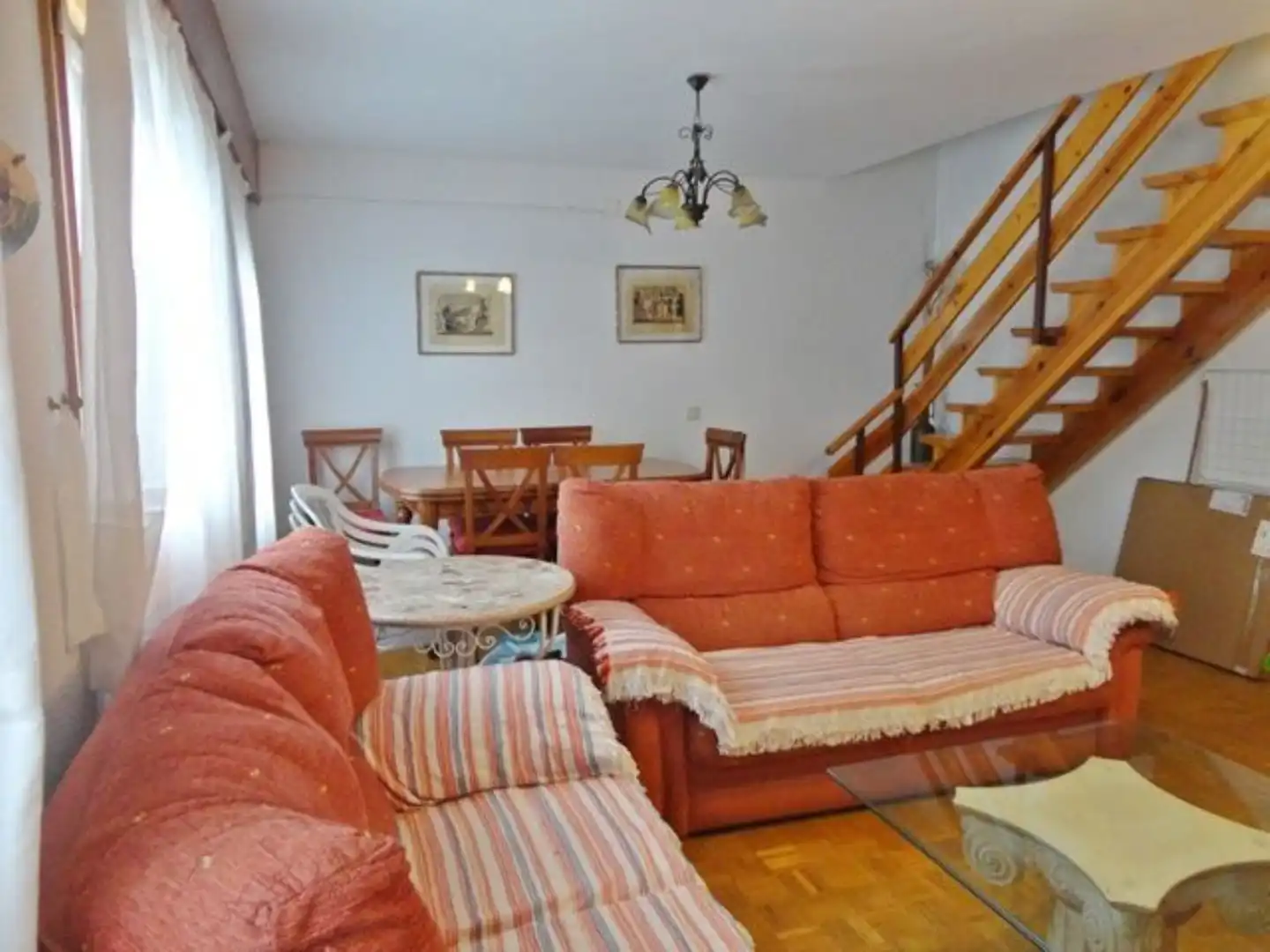 Living room of Houses for sale in Salas de los Infantes  with Heating and Private garden