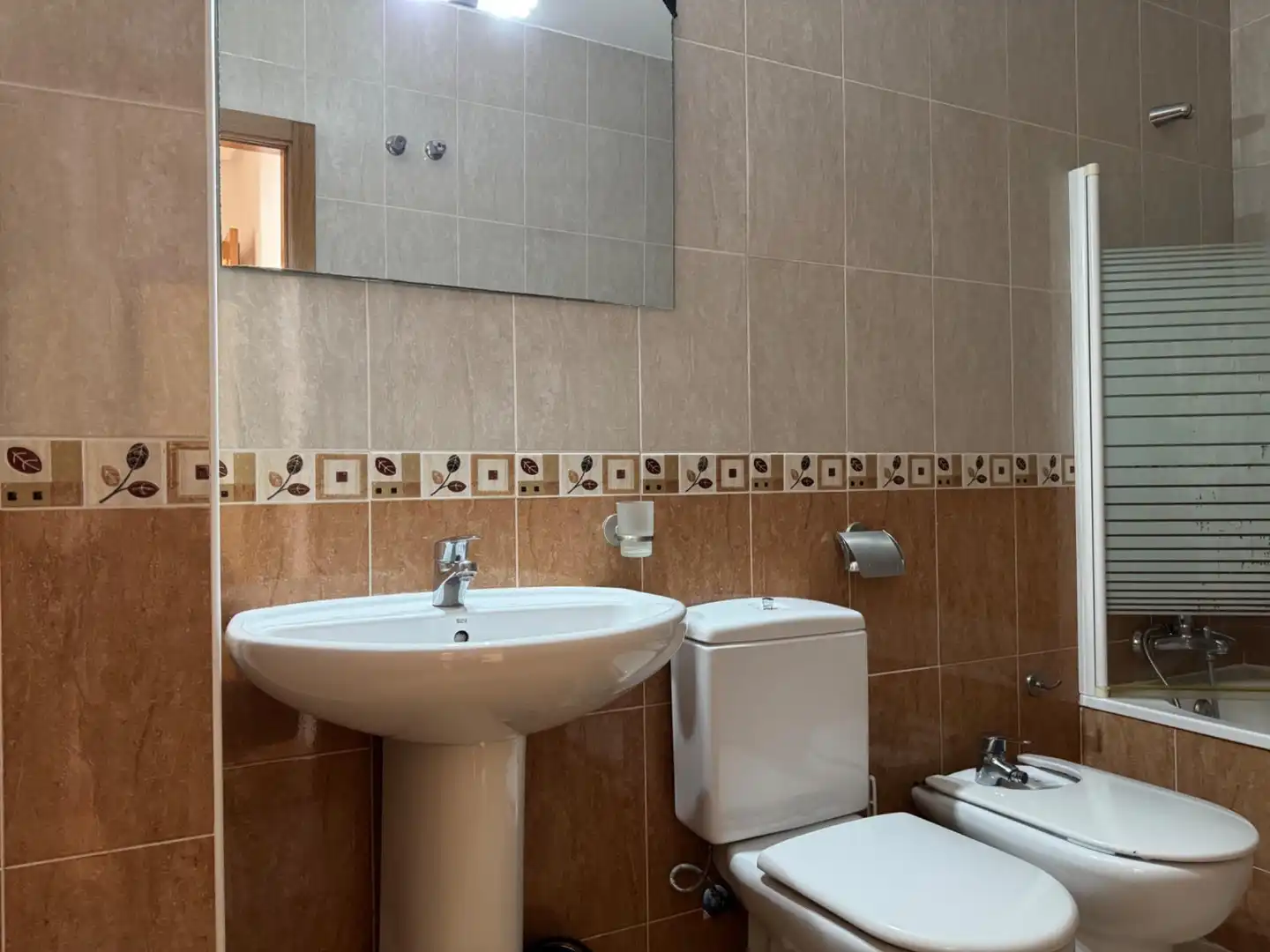 Baño de Planta baja en venta en Fuente Álamo de Murcia con Aire acondicionado, Jardín privado y Terraza