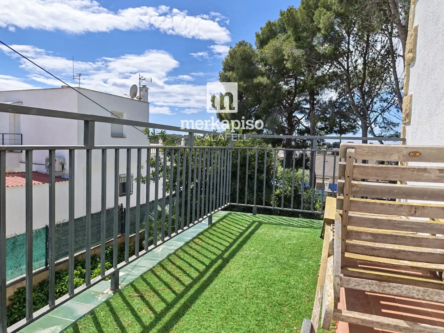 Terrassa de Casa o xalet en venda en Bellvei amb Calefacció, Jardí privat i Terrassa
