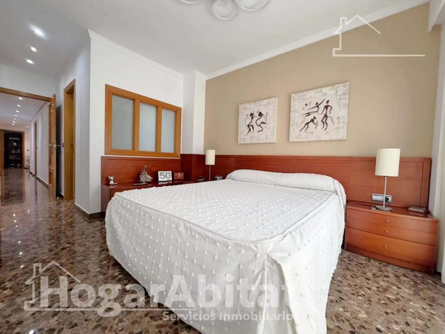 Bedroom of Flat for sale in Alboraya  with Air Conditioner, Heating and Terrace