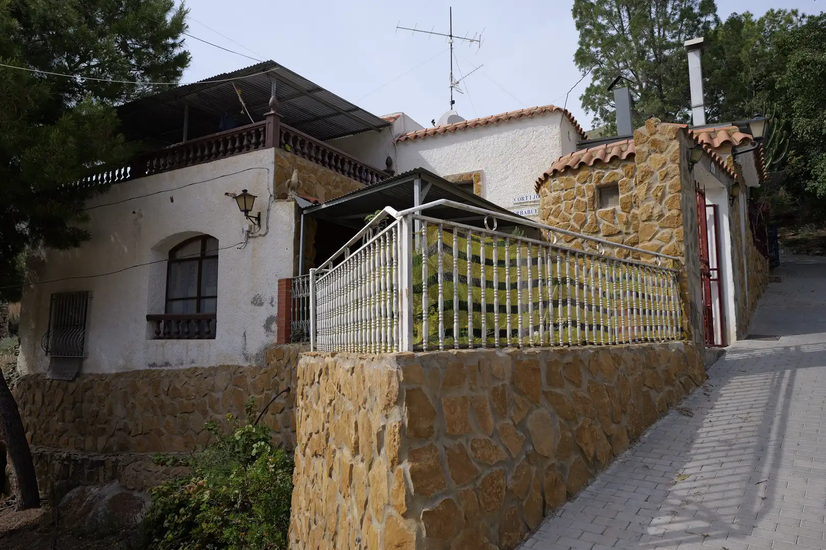 Exterior view of Houses for sale in Adra  with Private garden, Terrace and Furnished