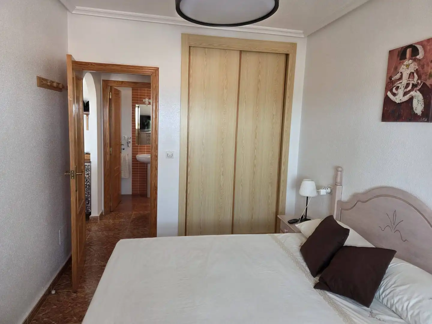 Dormitori de Àtic de lloguer en Cartagena amb Aire condicionat, Terrassa i Moblat