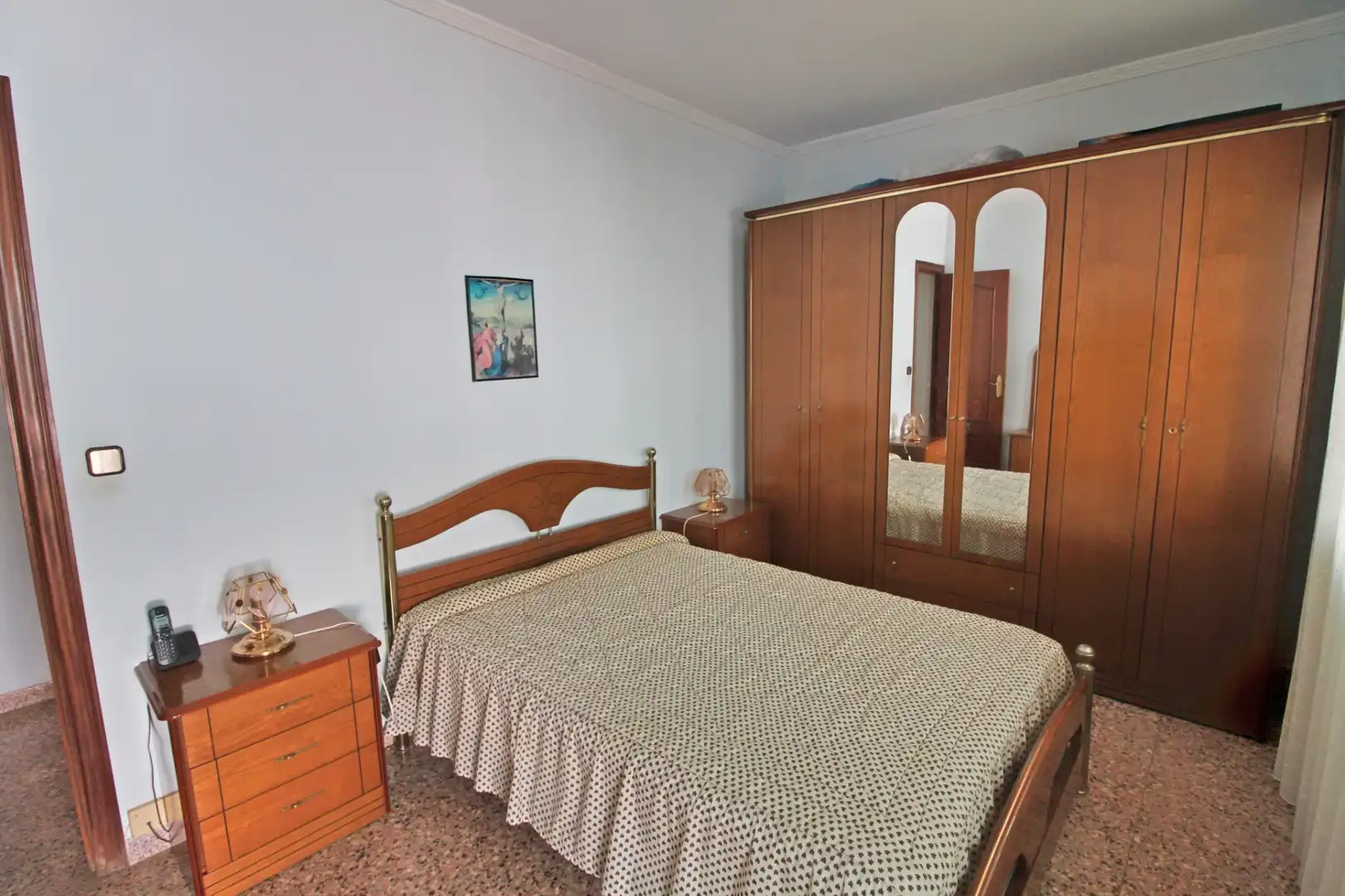 Schlafzimmer von Dachboden zum Verkauf in L'Hospitalet de Llobregat mit Klimaanlage, Heizung und Terrasse