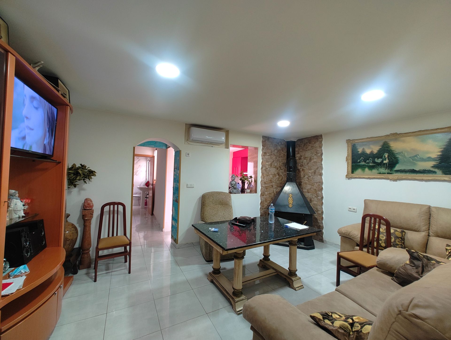 Sala d'estar de Casa o xalet en venda en Alguazas amb Aire condicionat, Calefacció i Terrassa