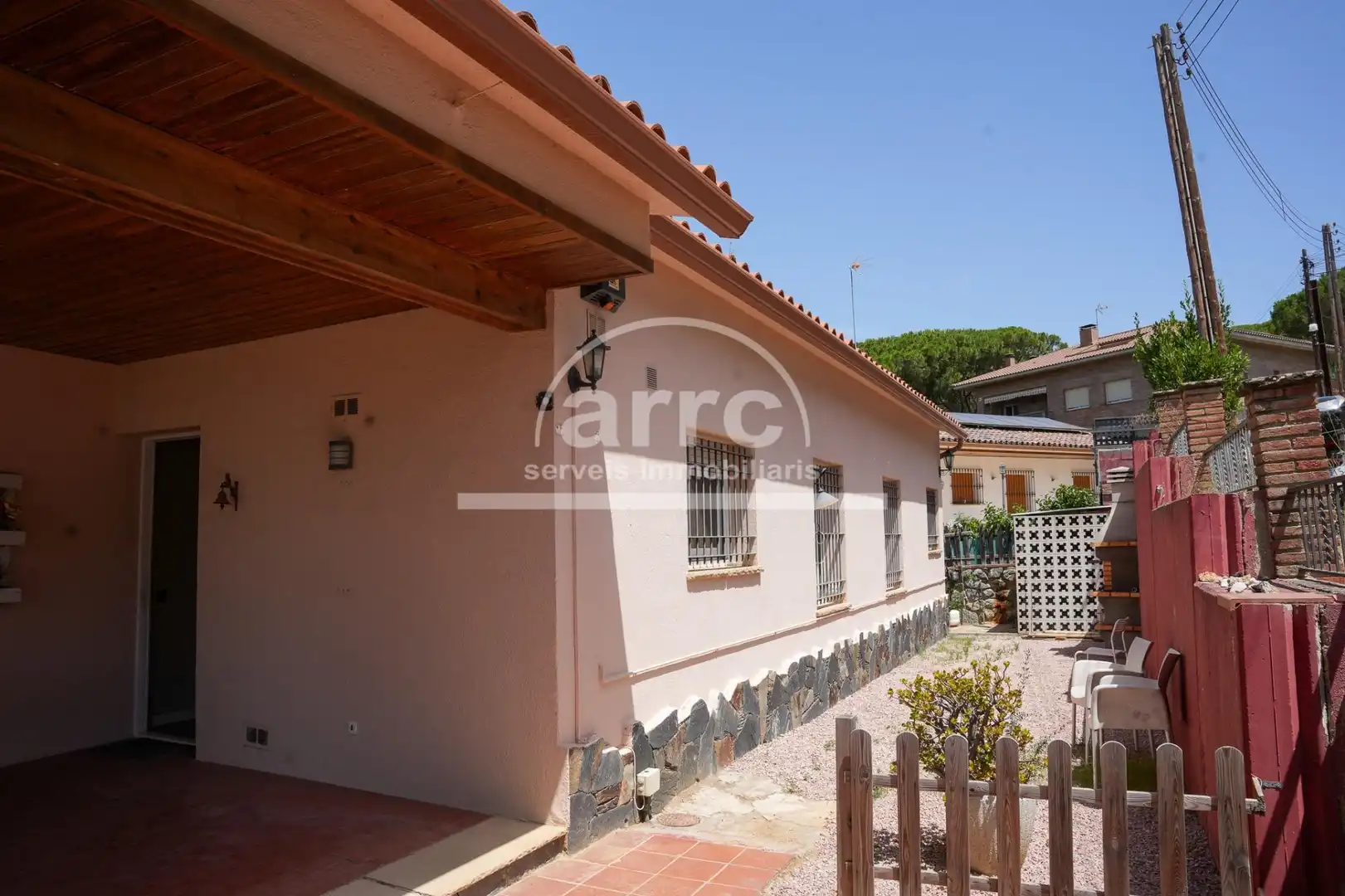 Garden of Houses for sale in Cabrils  with Heating, Private garden and Parquet flooring