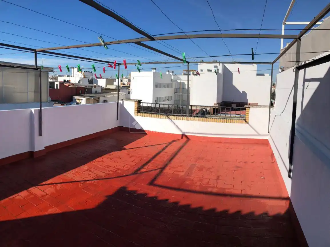 Terraza de Casa adosada en venta en Sevilla con Aire acondicionado y Balcón