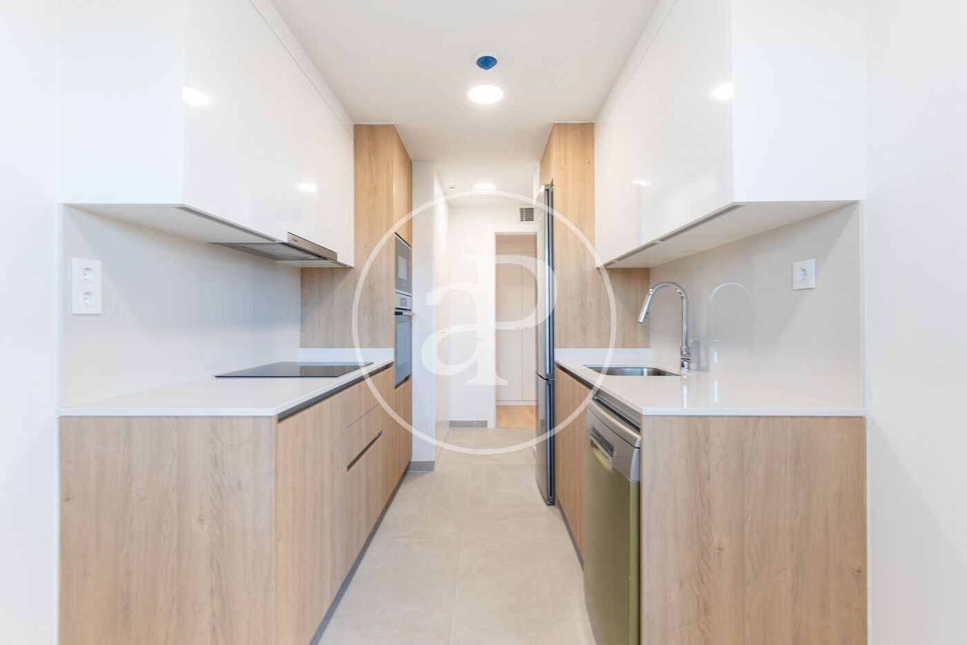 Kitchen of Flat to rent in Sant Cugat del Vallès  with Air Conditioner, Heating and Terrace