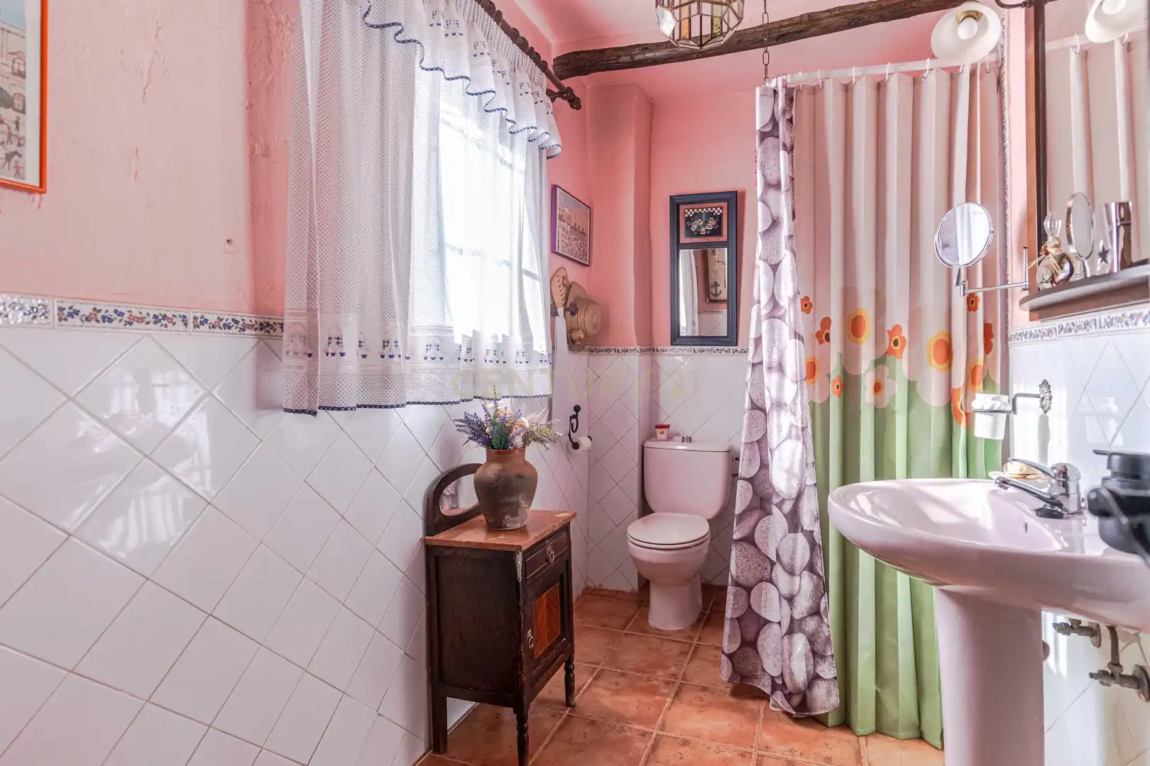 Bathroom of Houses for sale in Lanjarón  with Private garden, Storage room and Swimming Pool