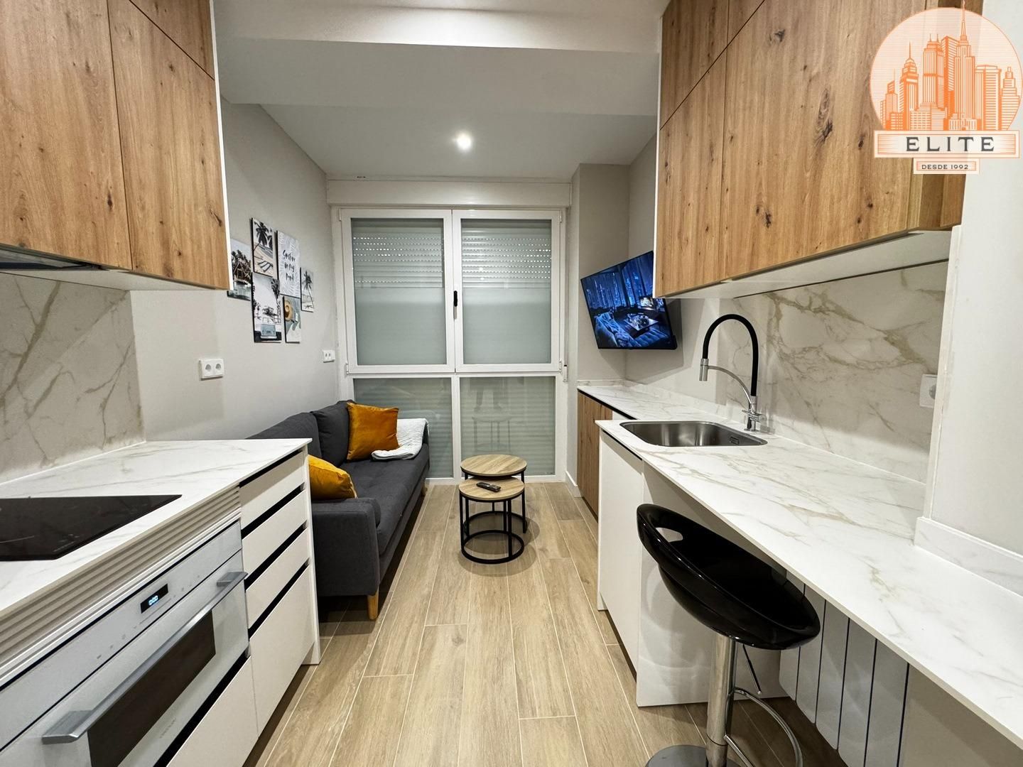 Cuina de Estudi de lloguer en Alcorcón amb Calefacció