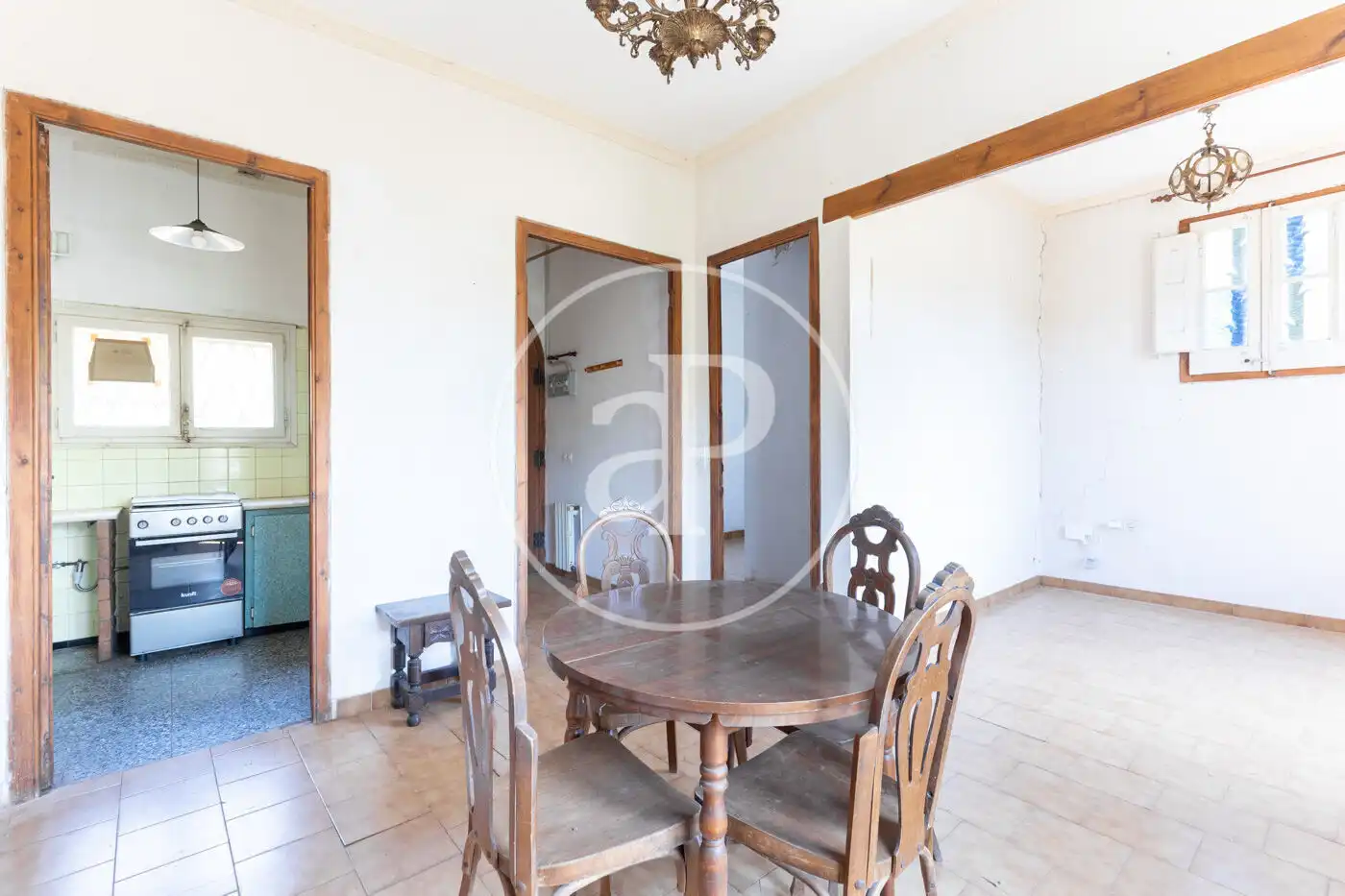 Dining room of Houses for sale in Sant Cugat del Vallès  with Heating and Private garden