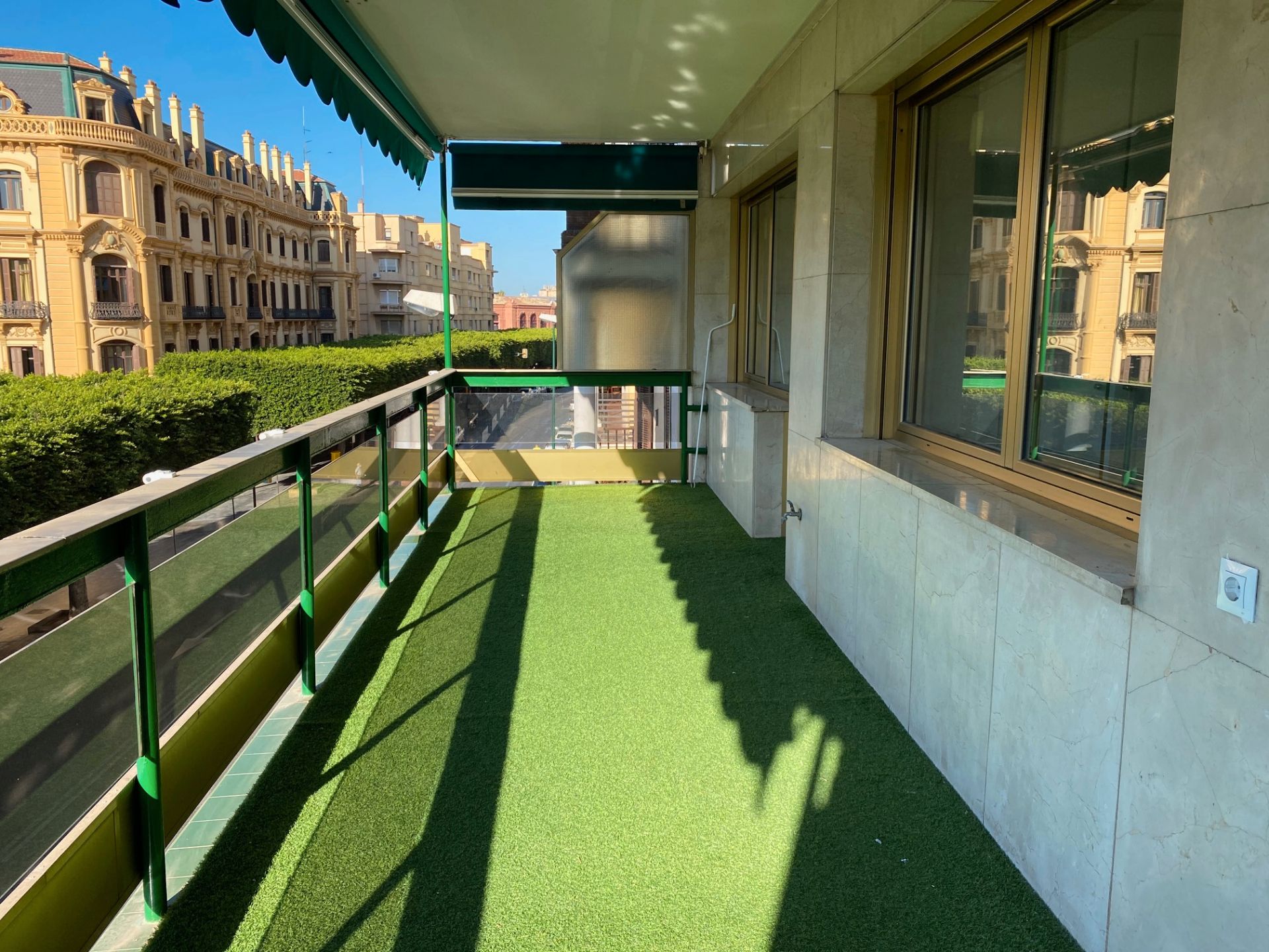 Terrace of Flat for rent in Málaga Capital  with Air Conditioner, Terrace and Oven