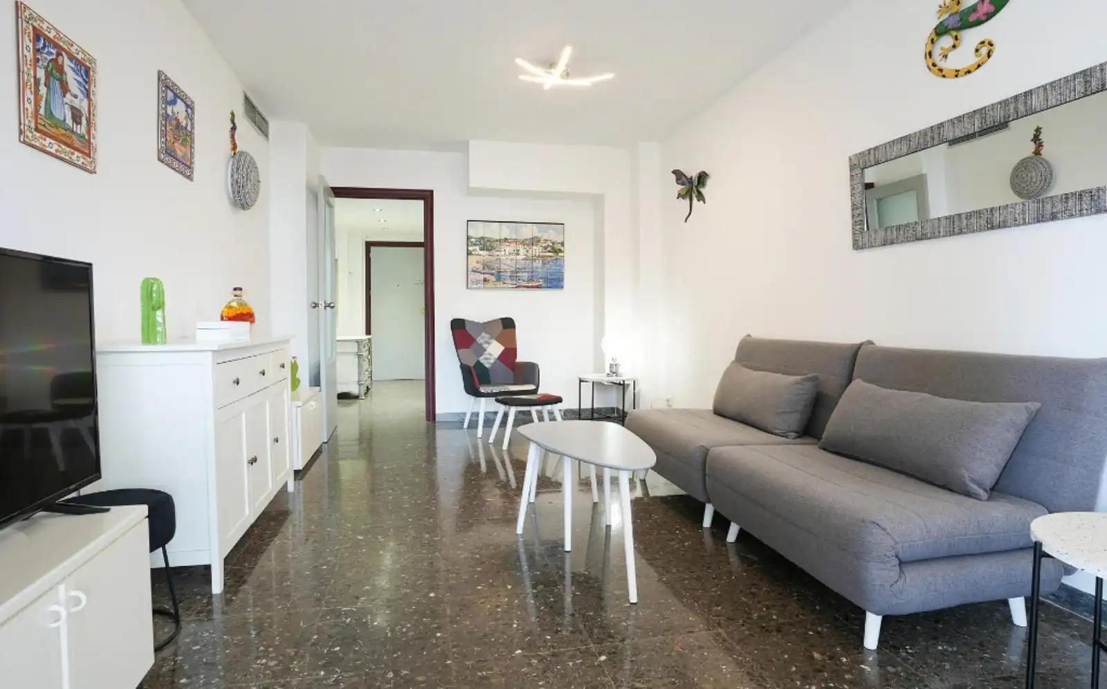 Sala d'estar de Pis en venda en Cambrils amb Aire condicionat, Calefacció i Terrassa
