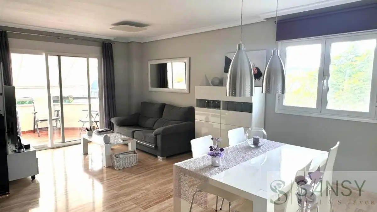 Living room of Attic for sale in Jávea / Xàbia  with Air Conditioner, Heating and Terrace