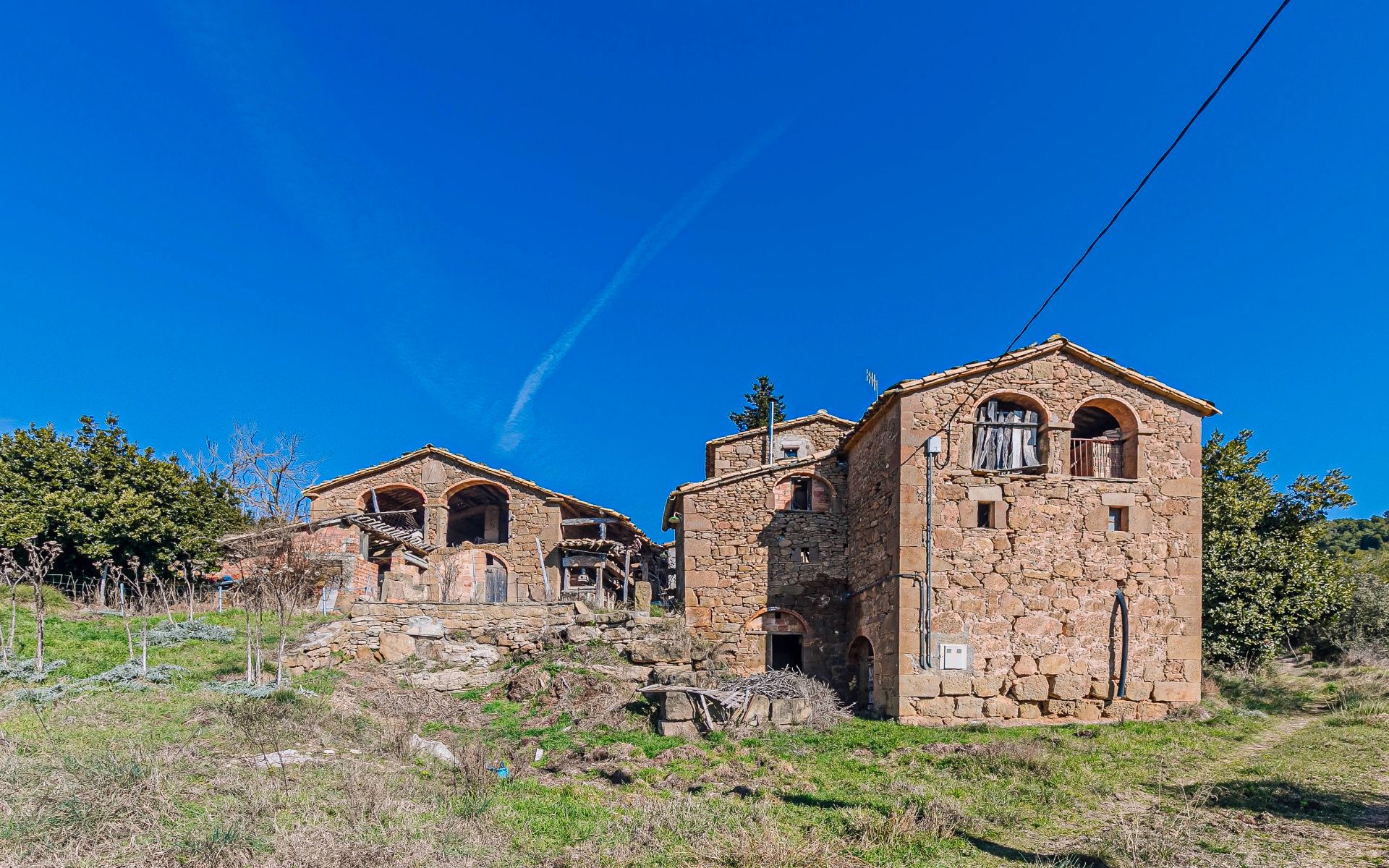 Vista exterior de Finca rústica en venta en Navès con Calefacción, Jardín privado y Terraza
