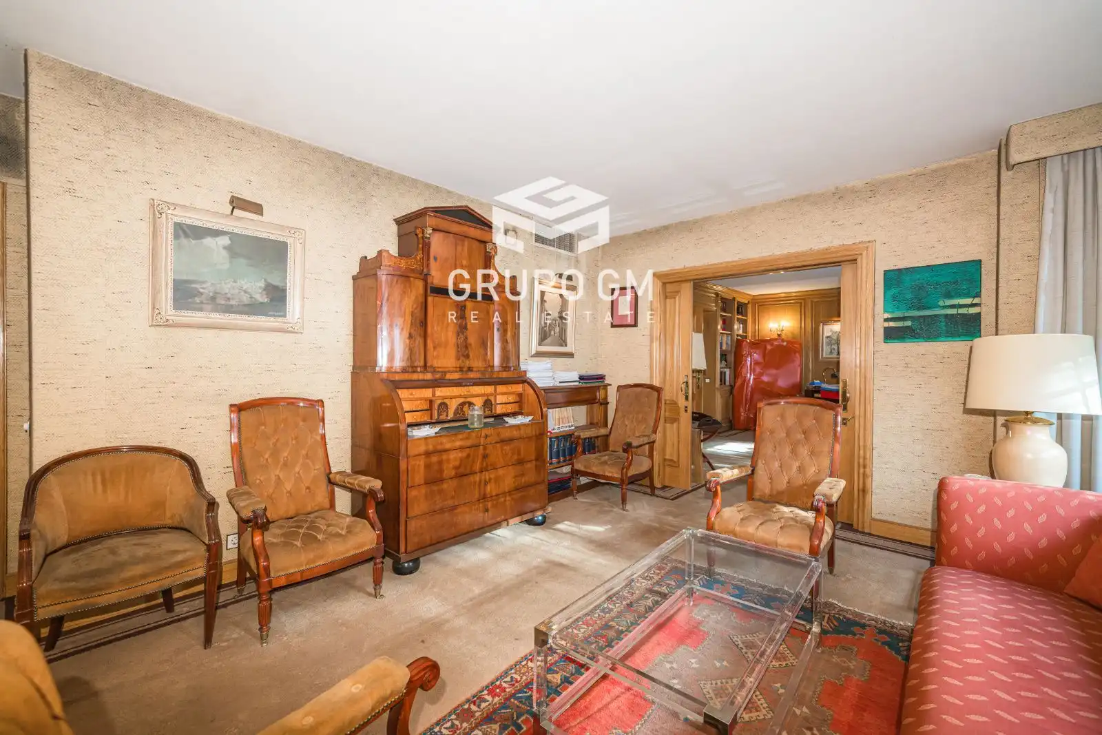 Living room of Flat for sale in Madrid  with Air Conditioner and Heating