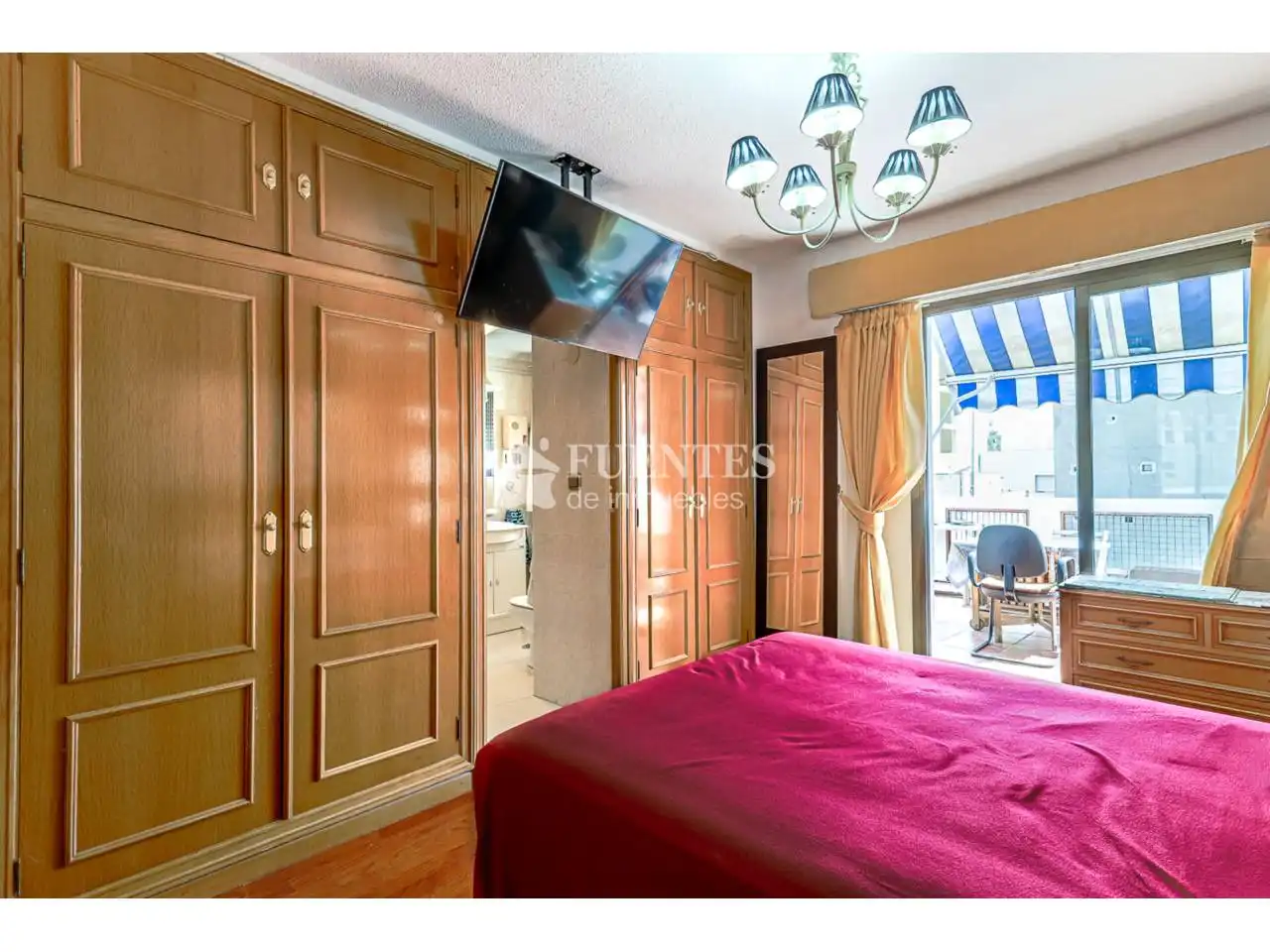 Dormitori de Apartament en venda en Alicante / Alacant amb Aire condicionat, Calefacció i Parquet