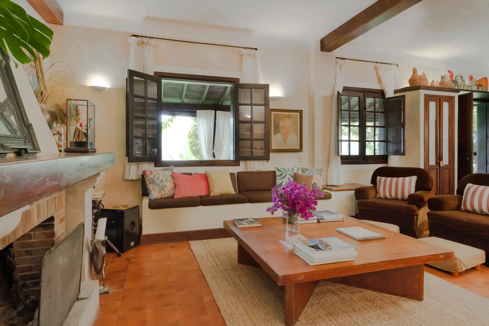 Sala de estar de Casa o chalet de alquiler en Tegueste con Jardín privado, Terraza y Amueblado