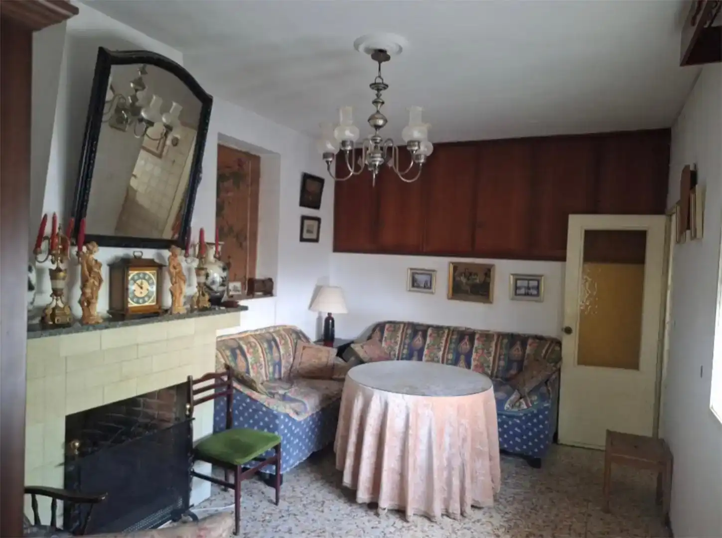 Sala de estar de Casa o chalet en venta en Castuera con Jardín privado, Amueblado y Balcón