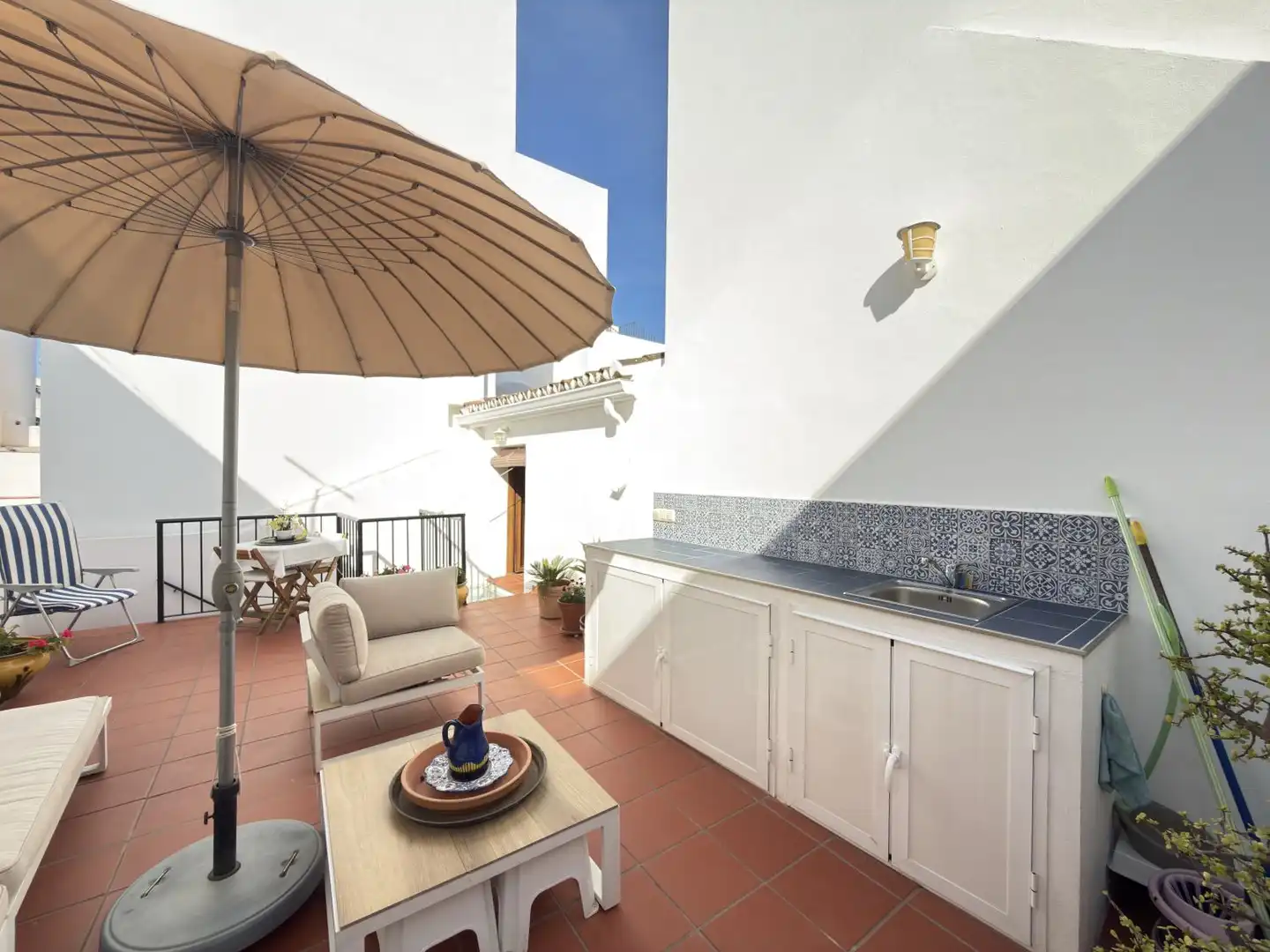Terrassa de Casa o xalet en venda en Estepona amb Aire condicionat, Terrassa i Balcó