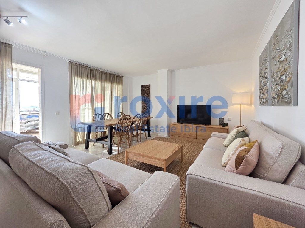 Living room of Planta baja to rent in Sant Josep de sa Talaia  with Air Conditioner, Private garden and Terrace