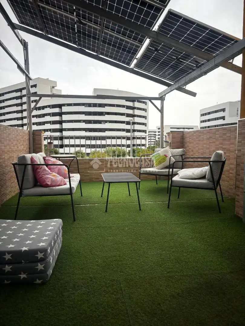 Terrace of Detached homes for sale in Sevilla  with Air Conditioner