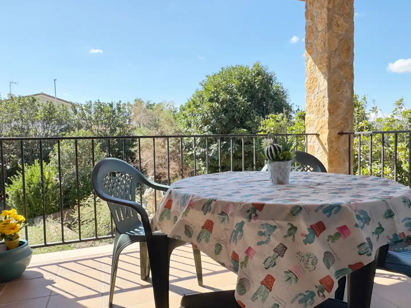Terrace of Houses for sale in Viladamat  with Air Conditioner, Heating and Private garden