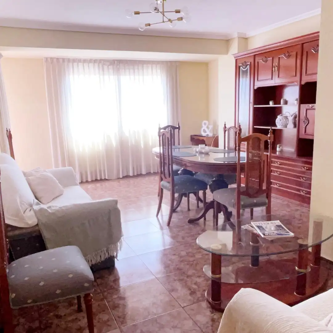 Living room of Flat for sale in Castellón de la Plana / Castelló de la Plana  with Balcony