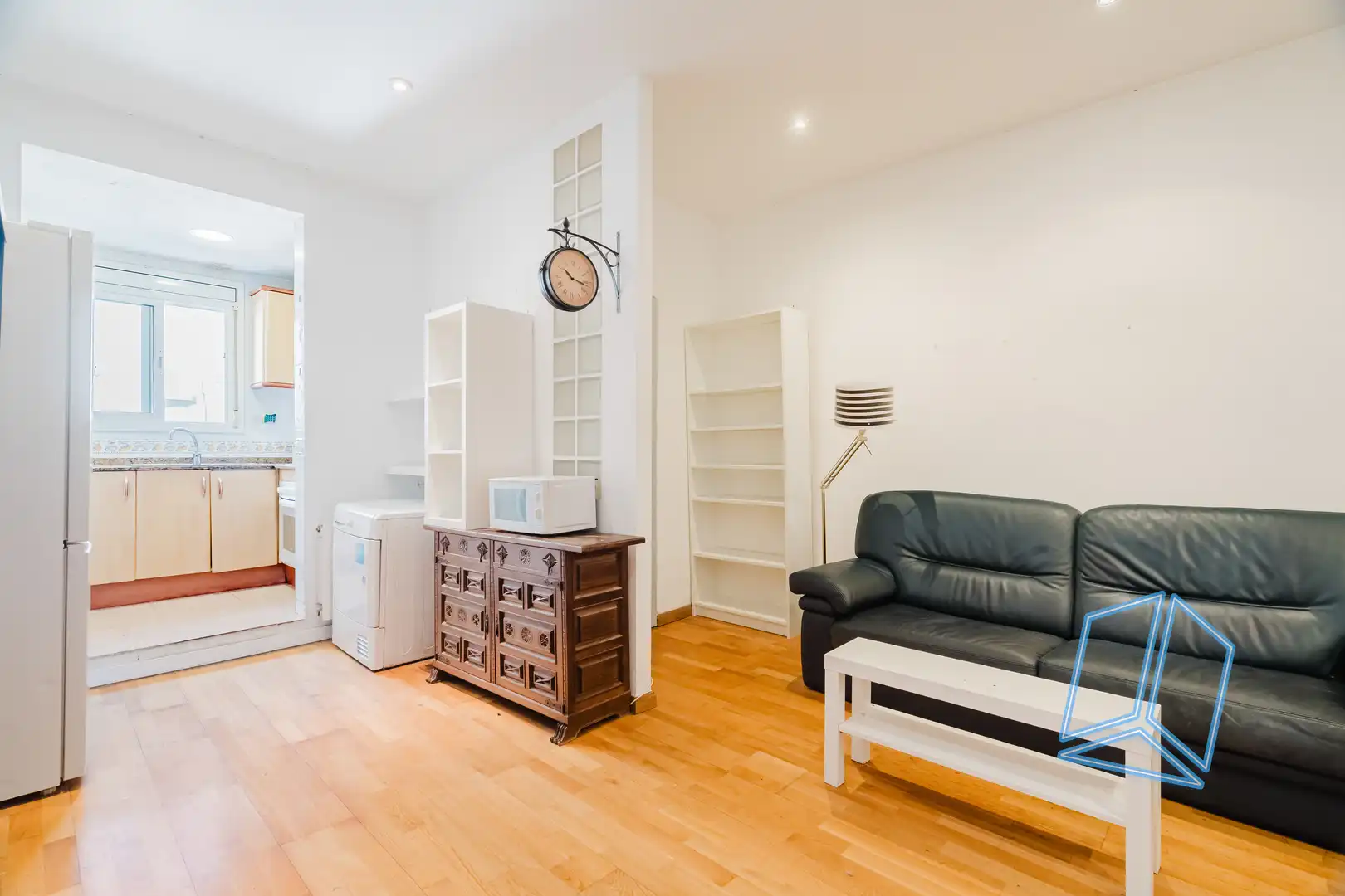 Living room of Flat for sale in Barcelona  with Balcony