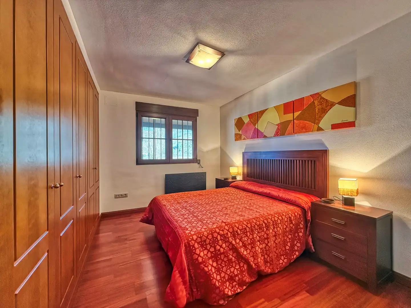 Bedroom of Flat for sale in Alcalá de la Selva  with Heating