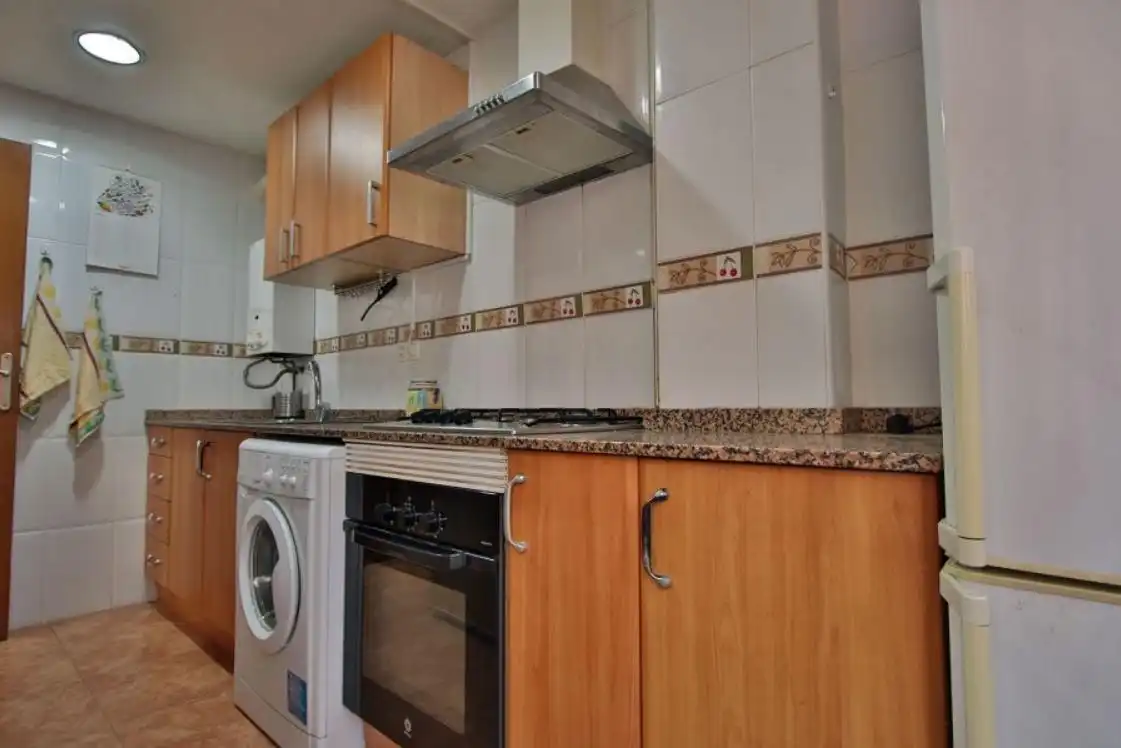 Küche von Wohnung zur Miete in Valencia mit Möbliert