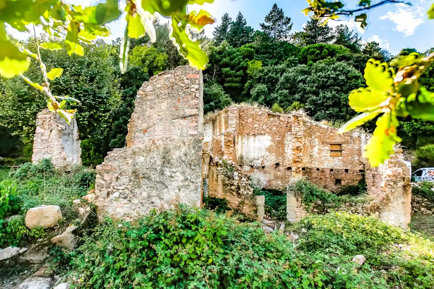 Vista exterior de Finca rústica en venta en Arbúcies con Calefacción, Terraza y Trastero